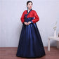 Women's Korean Asian National Court Dress, Performance Costume Stage Wear