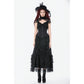 Dark in Love Talia Gothic Longline Metal-Boned Corset