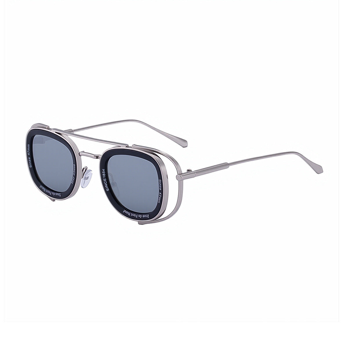 Avant Garde Oval Retro Steam Punk Sunglasses