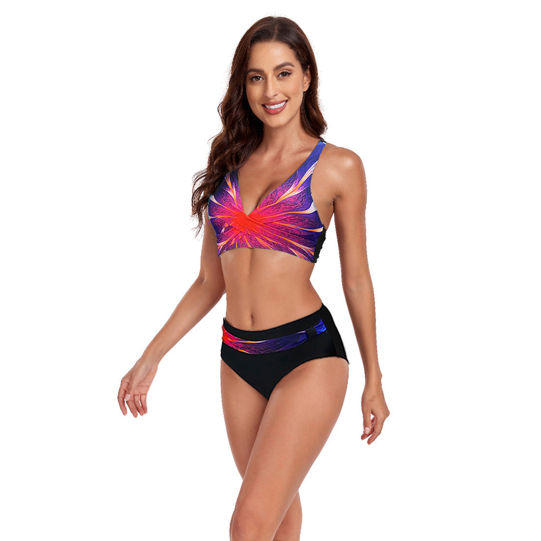 New Season Beach Split-Swimsuit Halter Bikini