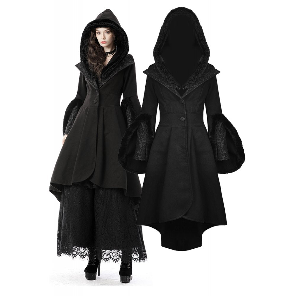 Dark In Love Rivendell Coat with Detachable Hood