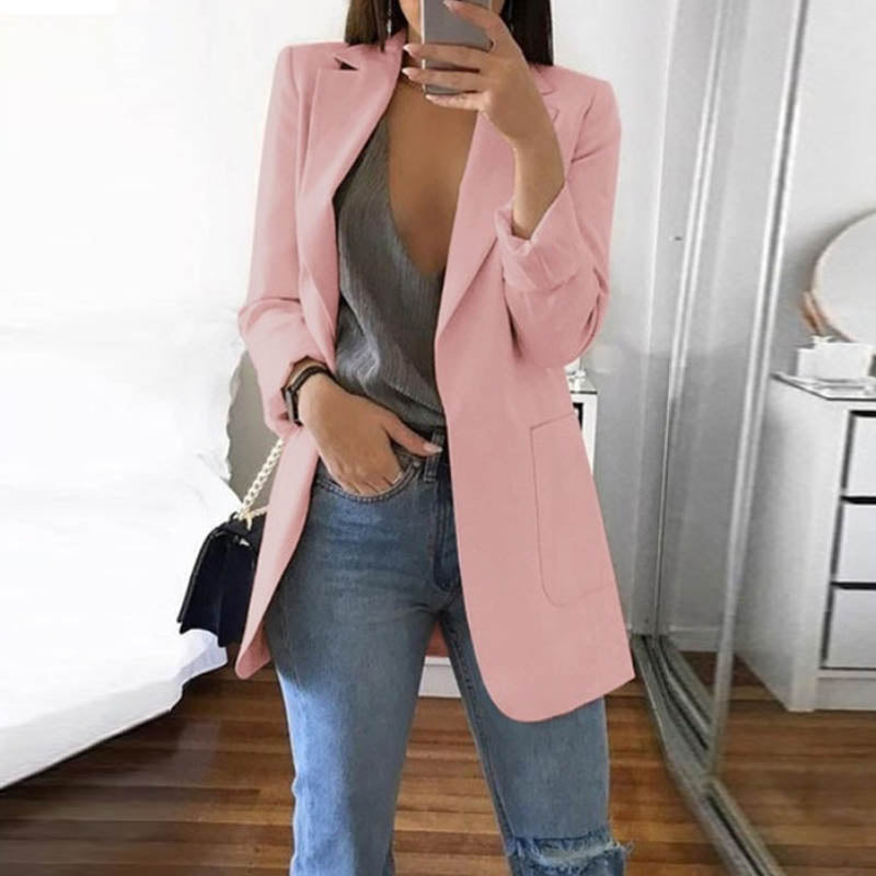 Casual Long Sleeve Women's Business Jacket