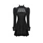 Dark in Love Inez Dark Elegant Velvet Lace Gown
