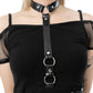 Poizen Industries Banshee Gothic Layered Mini Dress