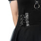 Poizen Industries Banshee Gothic Layered Mini Dress