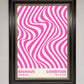 Bauhaus Pink Expedition Framed Wall Art
