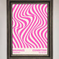 Bauhaus Pink Expedition Framed Wall Art