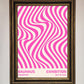 Bauhaus Pink Expedition Framed Wall Art
