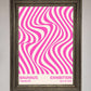 Bauhaus Pink Expedition Framed Wall Art