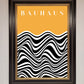 Bauhaus Yellow Framed Poster