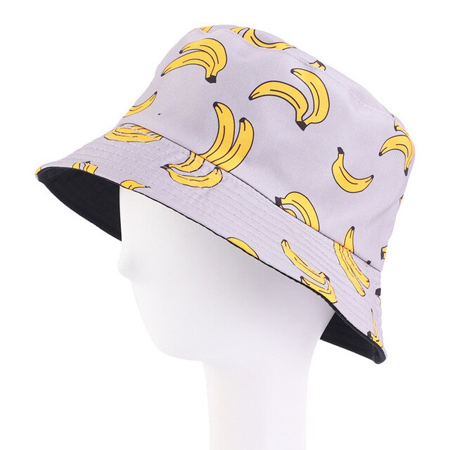 Double-sided Bucket Hat Multi Fruit Designs