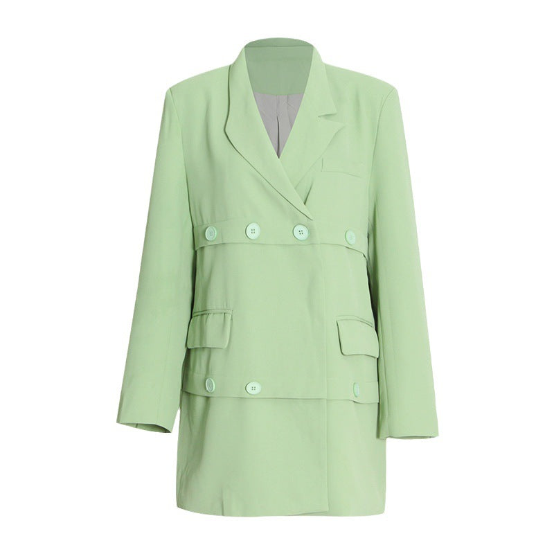 Women's Casual Medium Long Jacket, Spring and Summer Collection