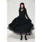 Dark in Love Cressida Gothic Princess Layered Cake Skirt