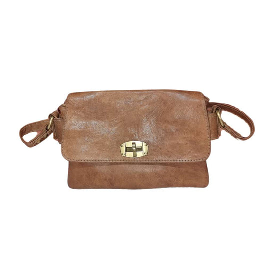 Tadla Lightweight Goat Leather Besace Sling Handbag