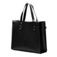 Handmade Leather Shopper in Black