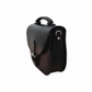 Handmade Tannery Leather Saddle Bag in Black