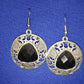 Moroccan SIlver Eye-Design Earrings