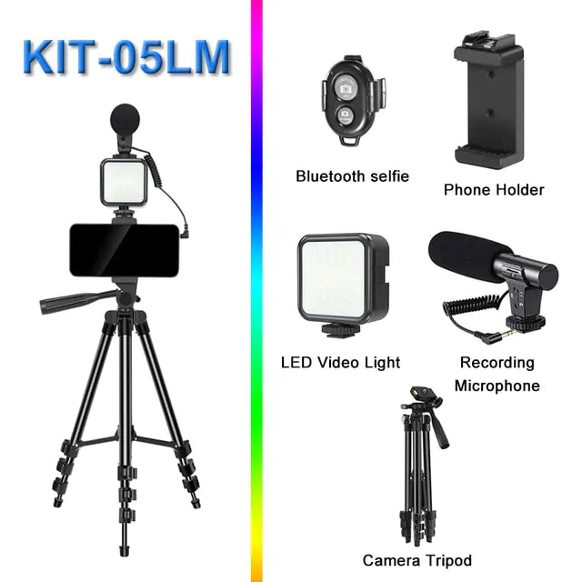 Smartphone and Camera Tripod Kit