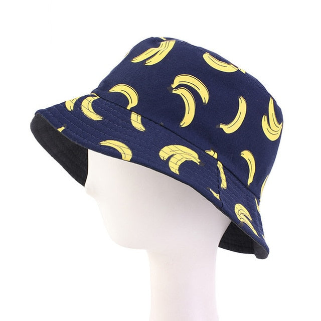 Double-sided Bucket Hat Multi Fruit Designs