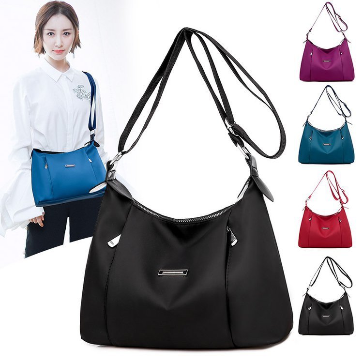 Fashion Oxford Cloth Shoulder Bag, Colourful Women's Crossbody Handbag