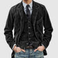 Men's Classic Warm Corduroy Jacket and Waistcoat