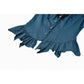 Dark in Love Gothic Academy-Striped Puff-Sleeve Blouse