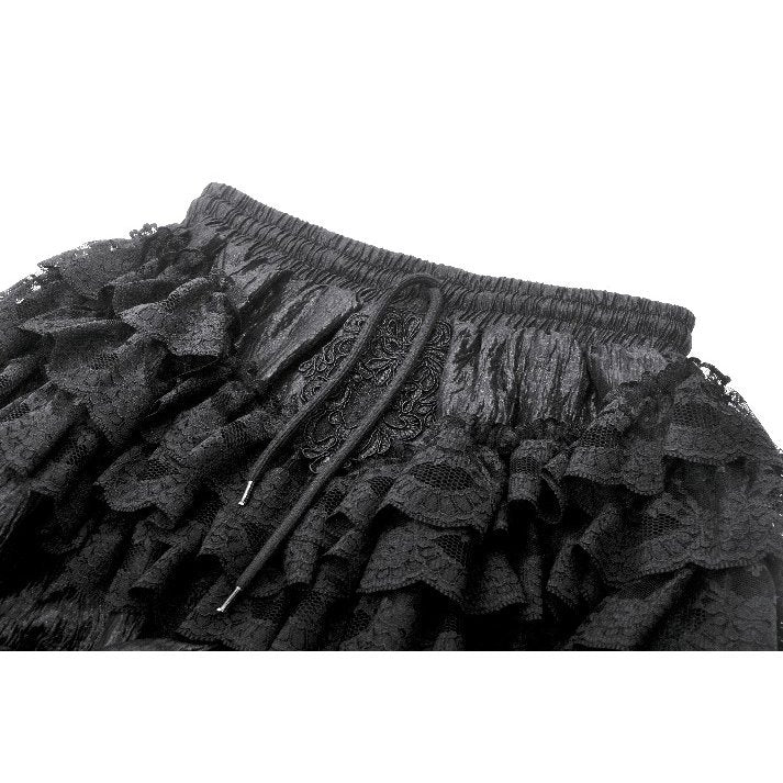 Dark in Love Rosalie Baroque Lace-Frill Gothic Bloomers