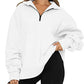 Vireous Turndown Collar Women's Sweatshirt Many Block Colours