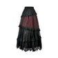 Dark in Love Dark Spliced Lace Maxi Skirt
