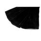 Dark in Love Lilith Officer Velvet High-Collar Coat in Black