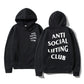 Anti Social Lifting Club Sweatshirt Hoodie Unisex