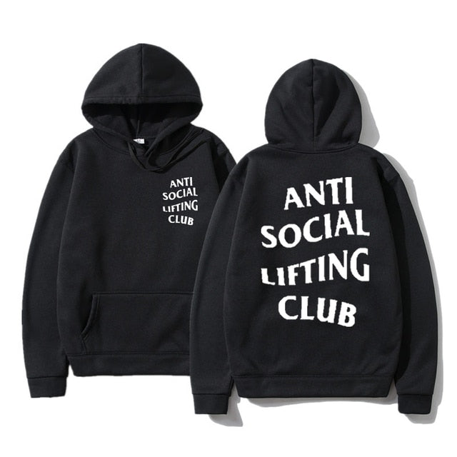 Anti Social Lifting Club Sweatshirt Hoodie Unisex