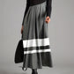 Vireous Round-Neck Long-Sleeve Dress, Spring and Autumn Collection