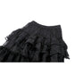 Dark in Love Cressida Gothic Princess Layered Cake Skirt