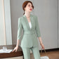 Women's Business Trouser Suit, Pastel Colours