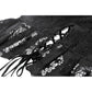 Dark in Love Ophelia Lace Corset Top in Black