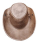 Unisex Western-Style Cowhide Leather Hat