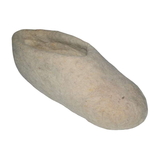 Handmade Unisex Berber Wool Slippers, Multicolours