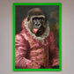 Cheeky Gorilla Framed Poster