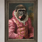 Cheeky Gorilla Framed Poster