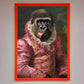 Cheeky Gorilla Framed Poster