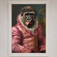 Cheeky Gorilla Framed Poster