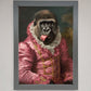Cheeky Gorilla Framed Poster