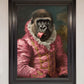 Cheeky Gorilla Framed Poster