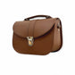 Olympia Handmade Leather Bag in Chestnut