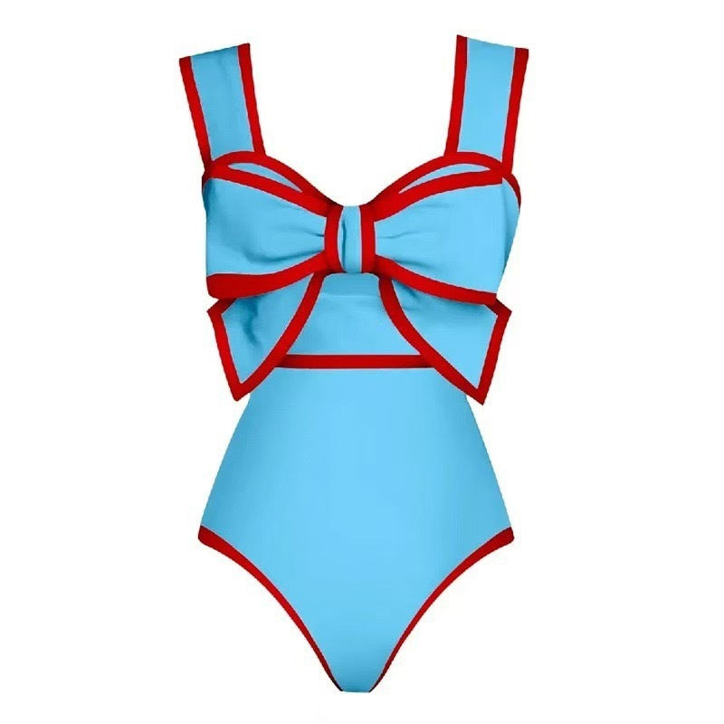 Women's One-Piece Classic Swimsuit with Matching Cover Up Skirt