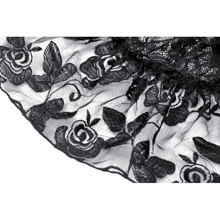 Dark in Love Cressida Gothic Princess Layered Cake Skirt