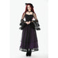 Dark in Love Lilith Bell-Sleeve Gothic Maxi Dress
