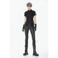 Dark in Love Ruptured Lace-Up Punk Shirt