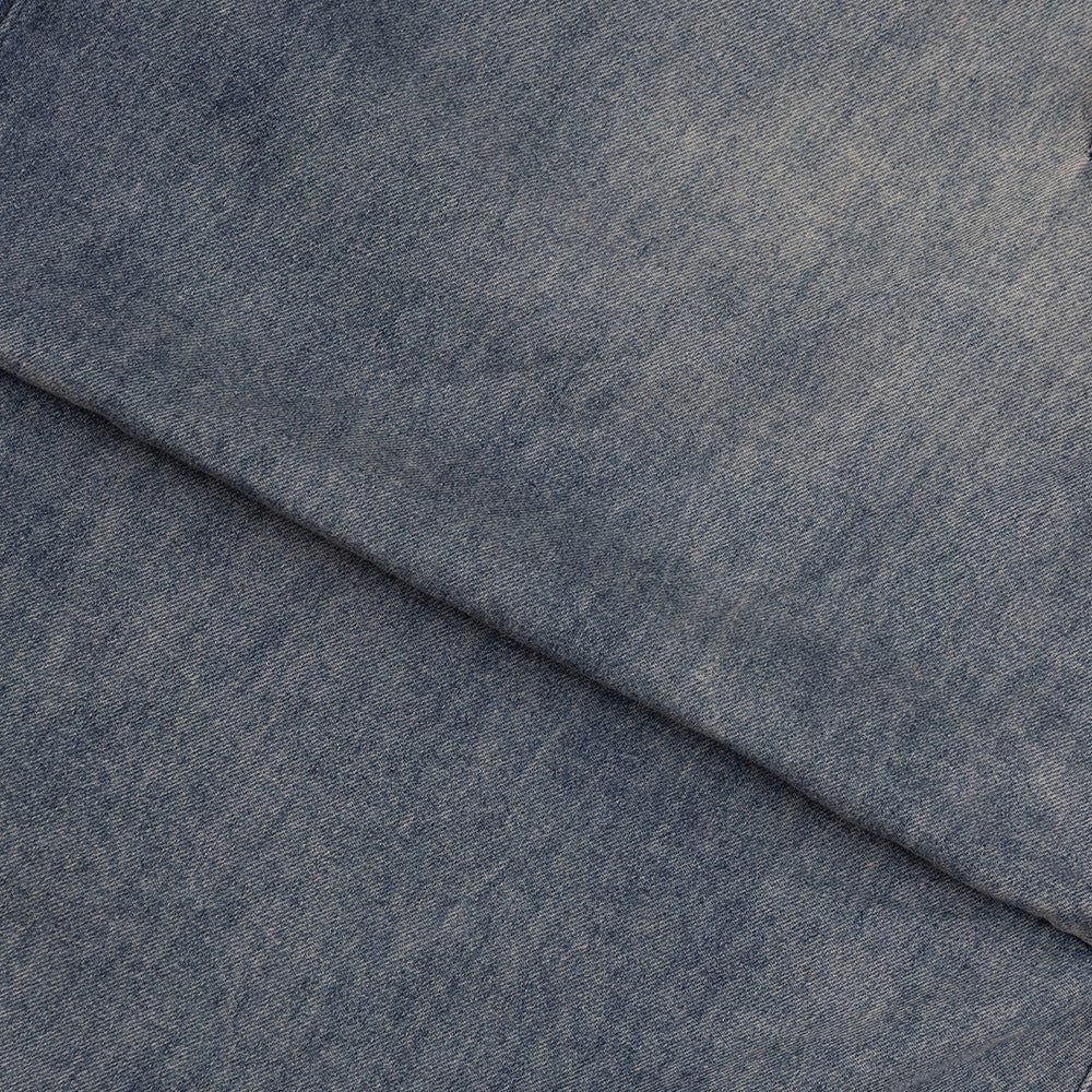 Multi-Pocket Straight-Leg Men's Cargo Jeans